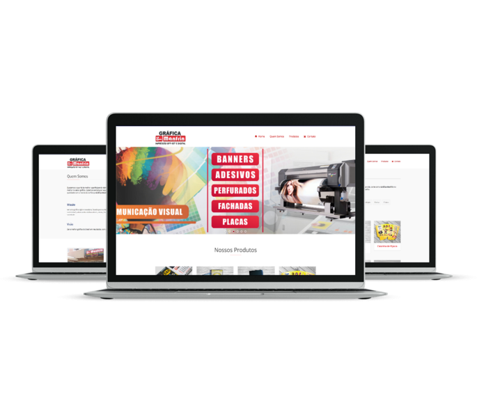 Gráfica Manfrin - Impressão Site Gráfica Manfrin